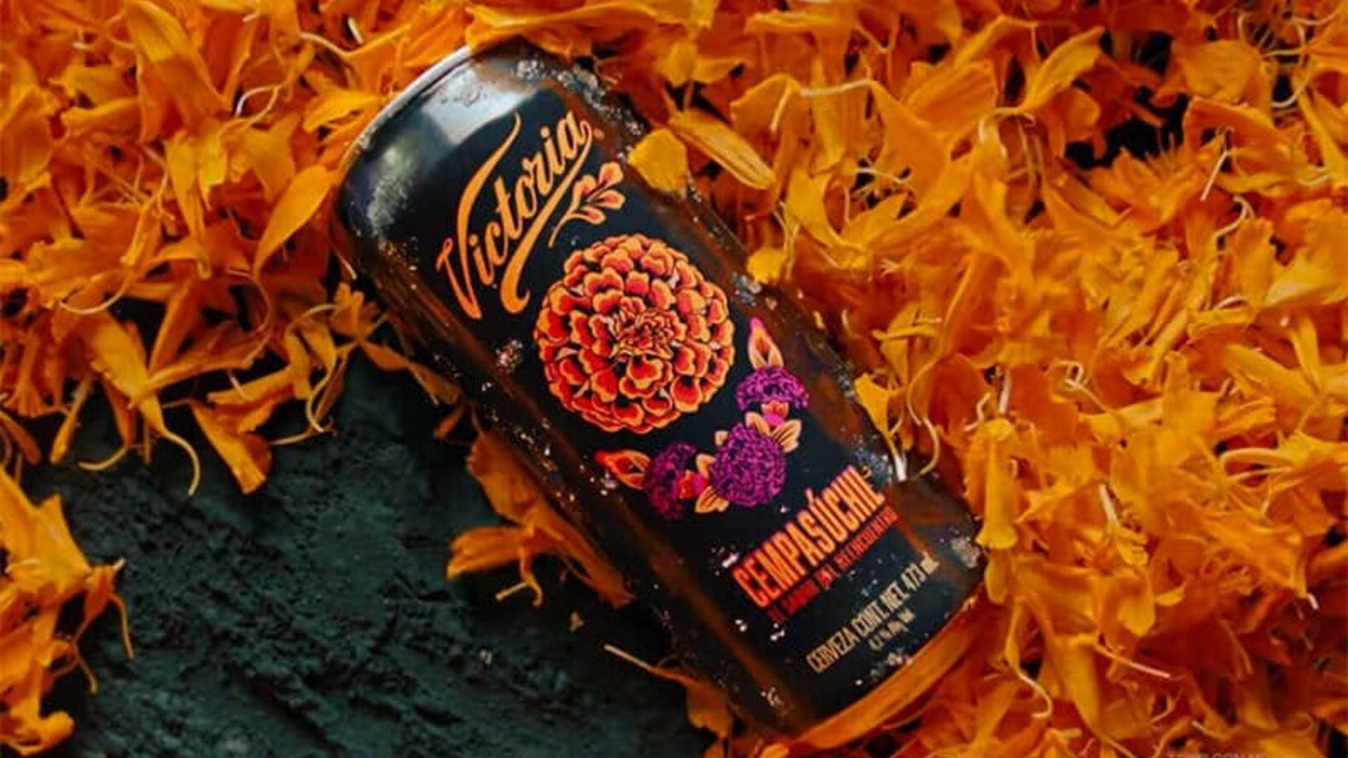 Featured image for Victoria Cempasúchil Is a Día De Muertos Beer Brewed With Marigolds