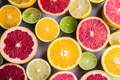 sliced up oranges and grapefruits for vitamin C 