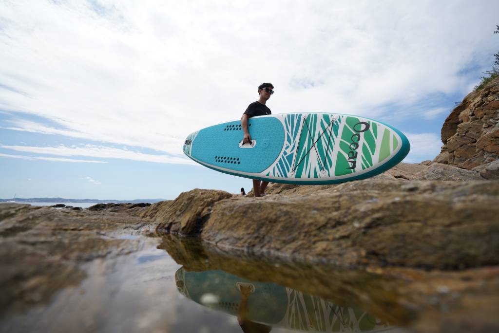 Blow up paddleboarding in Canada with UV-blocking sunglasses