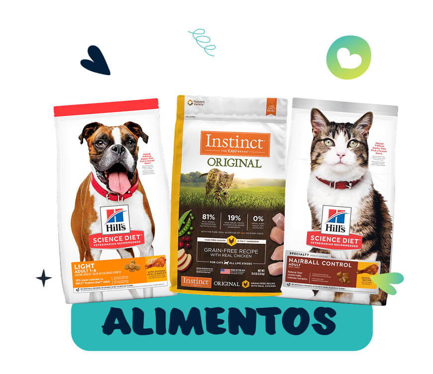 alimentos para mascotas