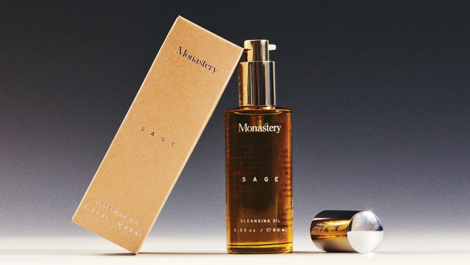 Monastery’s Luxe Packaging Visually Highlights The Purity Of The Ingredients Within
