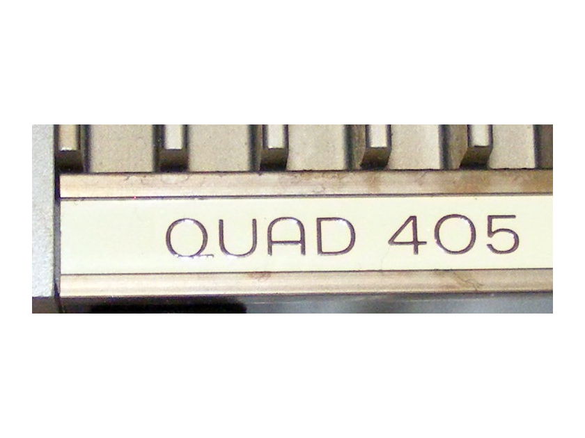 Quad 405  power amplifier recapped and upgraded completely