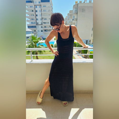 The maxi dress - crochet pattern