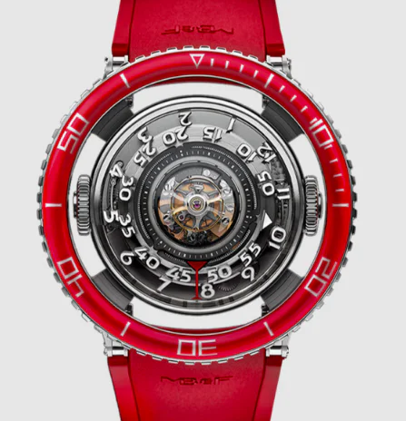 MB&F HM7 Aquapod HM7 Platinum Red