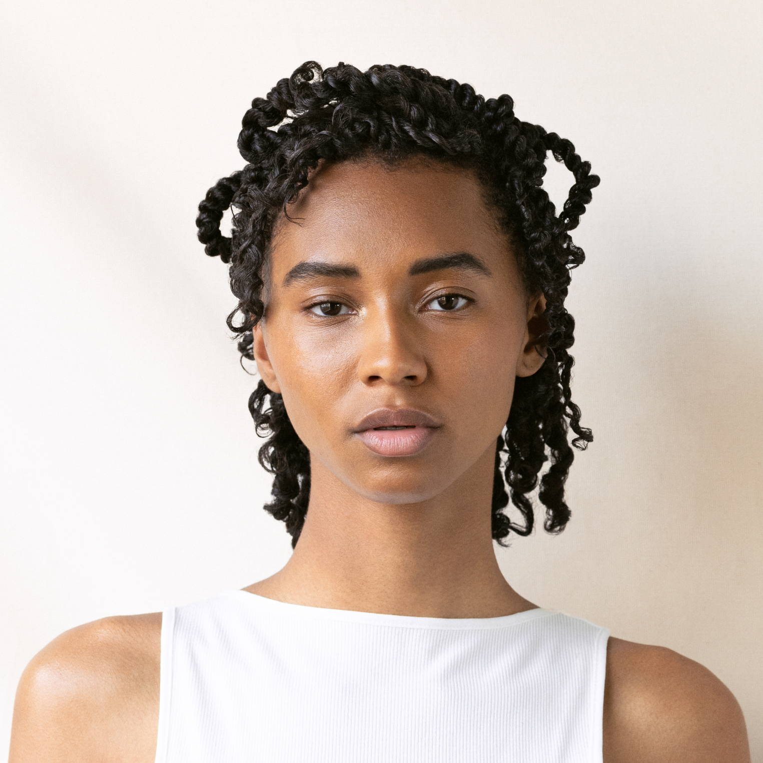 Davines hair model