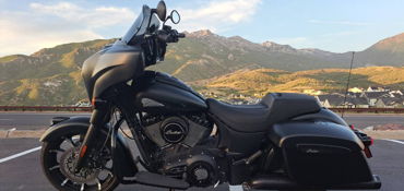 2019 INDIAN CHIEFTAIN DARK HORSE motorcycle for rent near Draper, UT