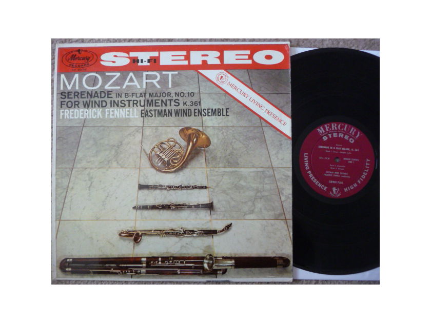 MOZART - SERENADE FOR WIND INSTRUMENTS MERCURY LP