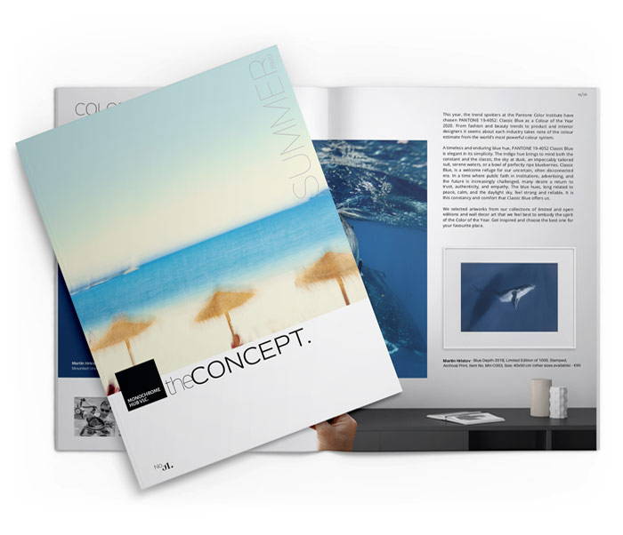 theConcept Art Magazine by Monochrome Hub Gallery 