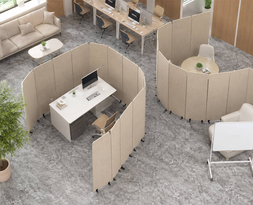 Custom Acoustic Divider Panels