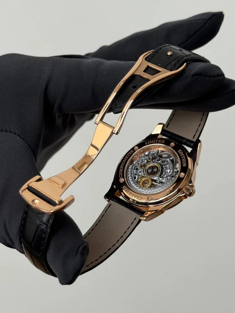 Omega SPECIALITIES Skeleton 5932.30.23 37.5mm Red Gold Limited Edition of 33pcs