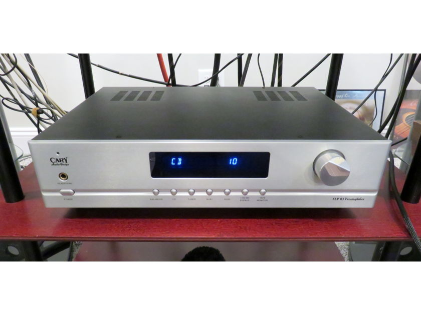 Cary Audio SLP-03 Vacuum Tube Preamplifier Outstanding