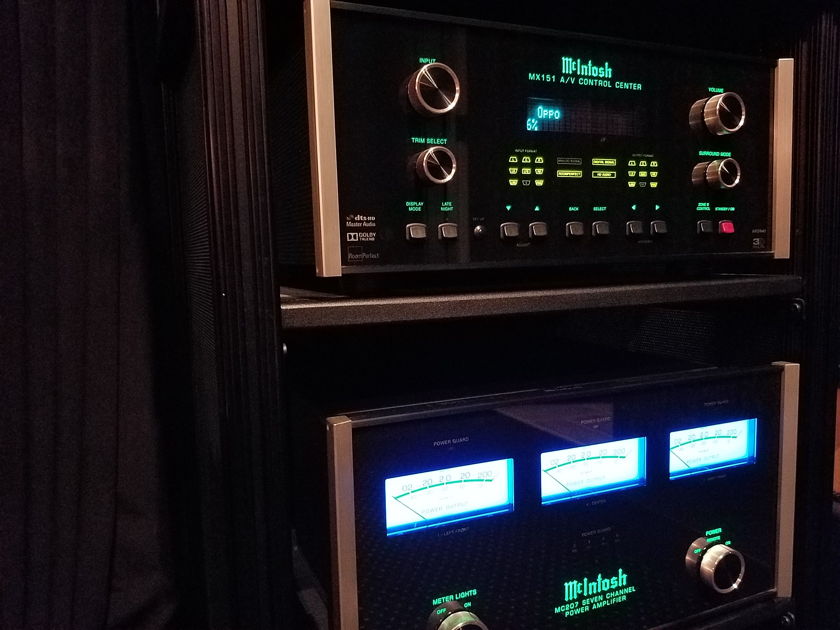 McIntosh MX151, ABSOLUTELY PRISTINE! OBM W/ MANUAL, MIC & REMOTE From Dealer, Nearly 50% disc.