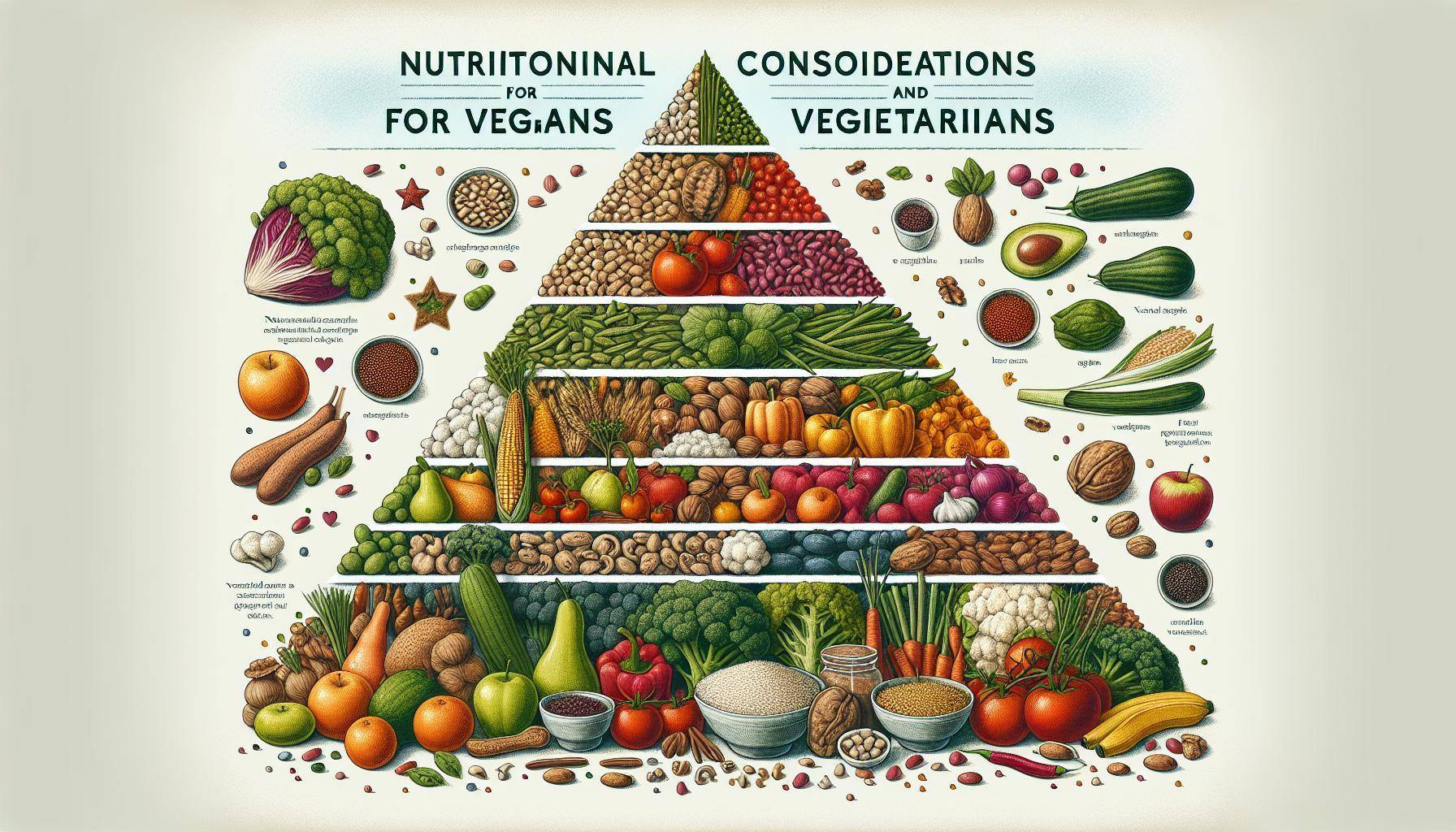 Nutritional Considerations for Vegans and Vegetarians