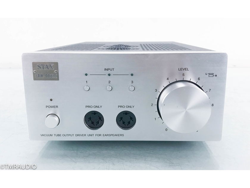 Stax SRM-006tII Electrostatic Tube Headphone Amplifier 117V Version (15561)