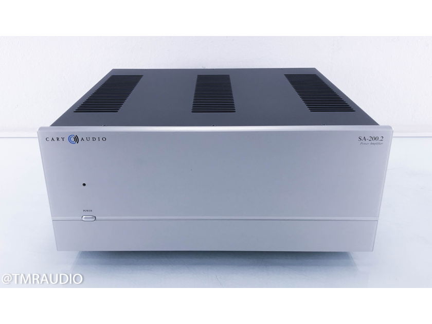 Cary Audio SA-200.2 Stereo Power Amplifier; Silver(11021)