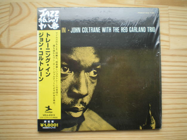John Coltrane - with Red Garland trio Japan mini-lp