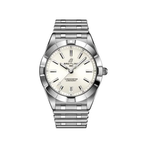 Chronomat 32 Stainless Steel / White / Rouleaux