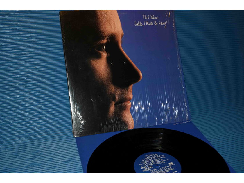 PHIL COLLINS - "Hello, I Must Be Going!" -  Atlantic 1982 1st pressing
