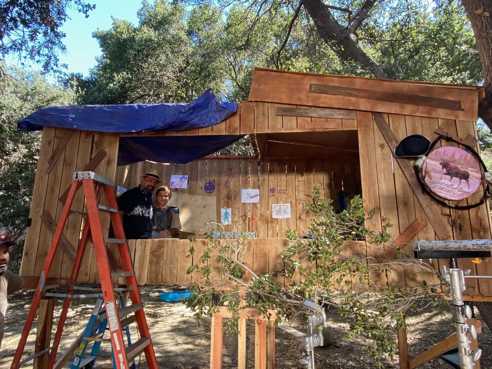 The Treehouse set