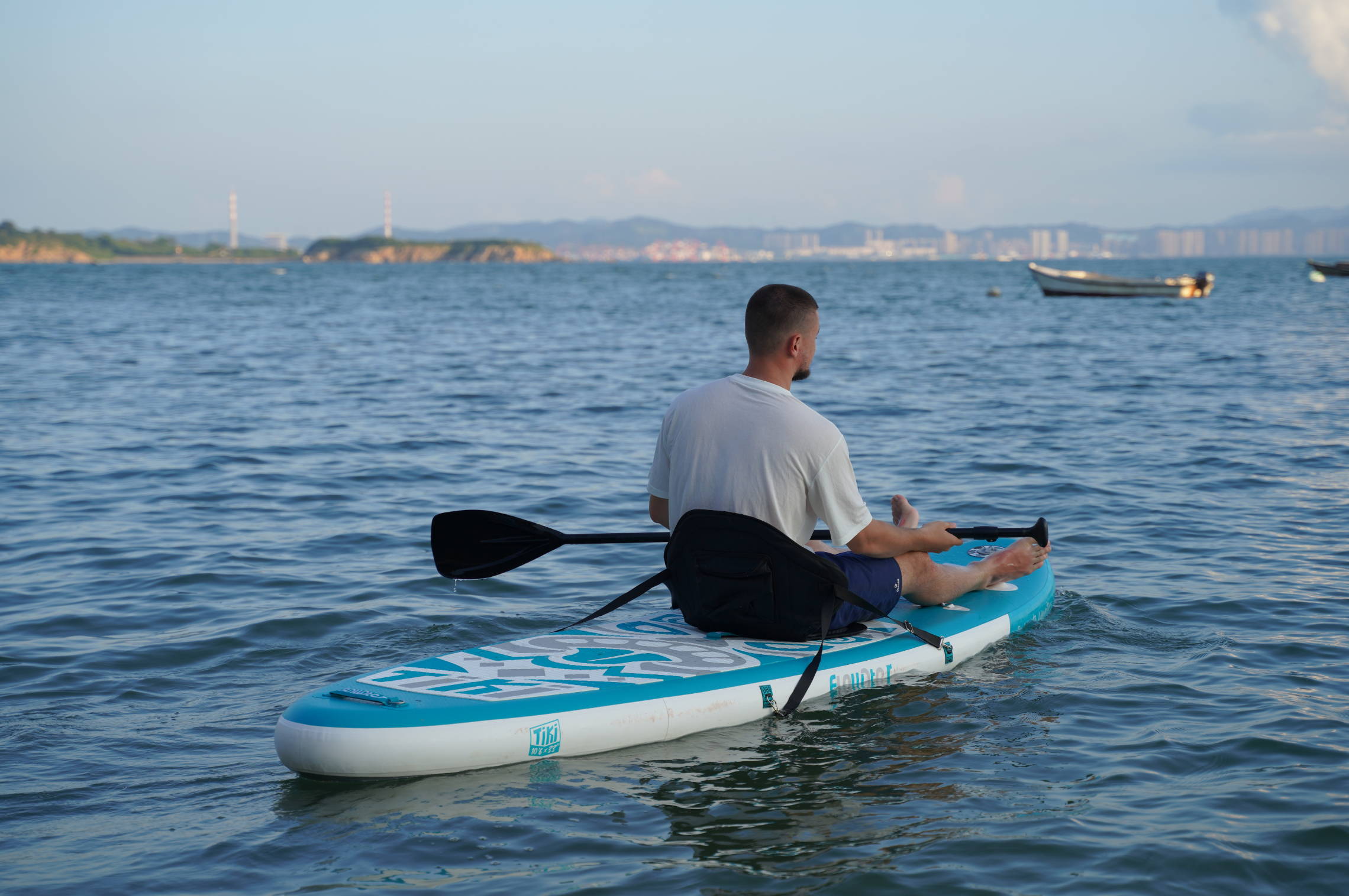 Seat is attached sup board accessories when you are paddleboarding for beginners or long distance in touring