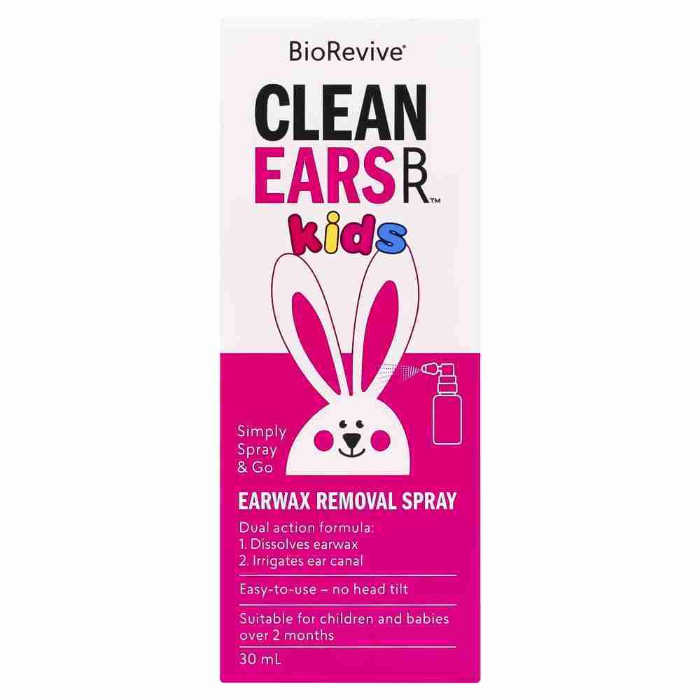 Biorevive Cleanears Kids  Earwax Removal Spray 30Ml - Image 2