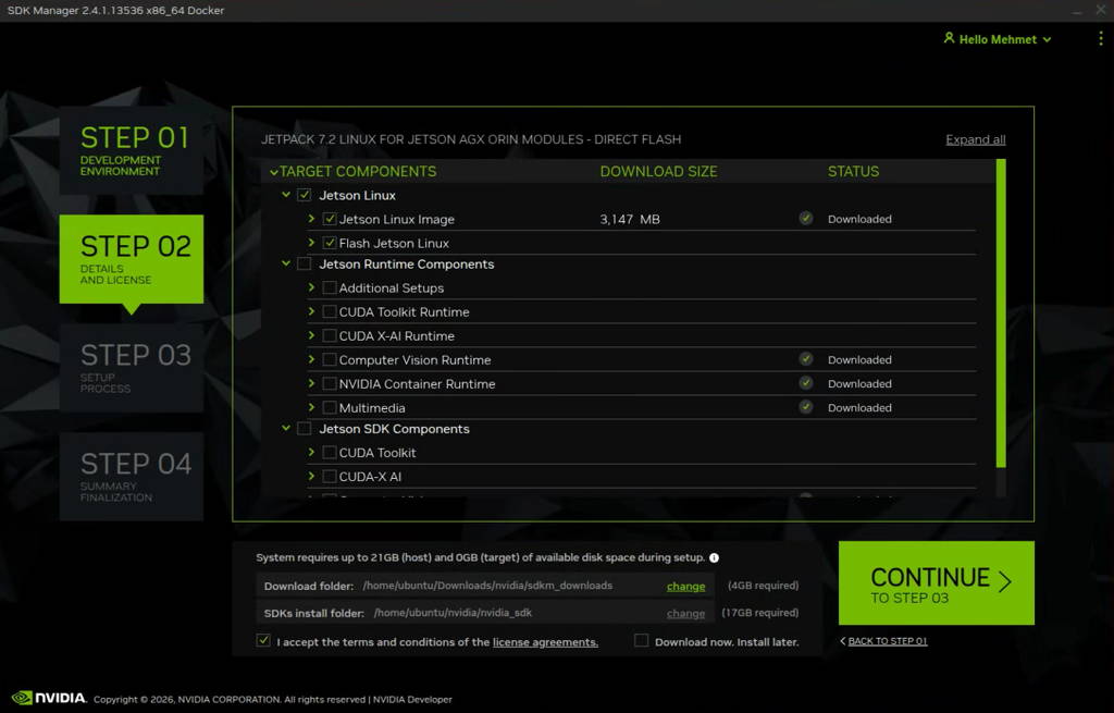 SDK Manager step-2