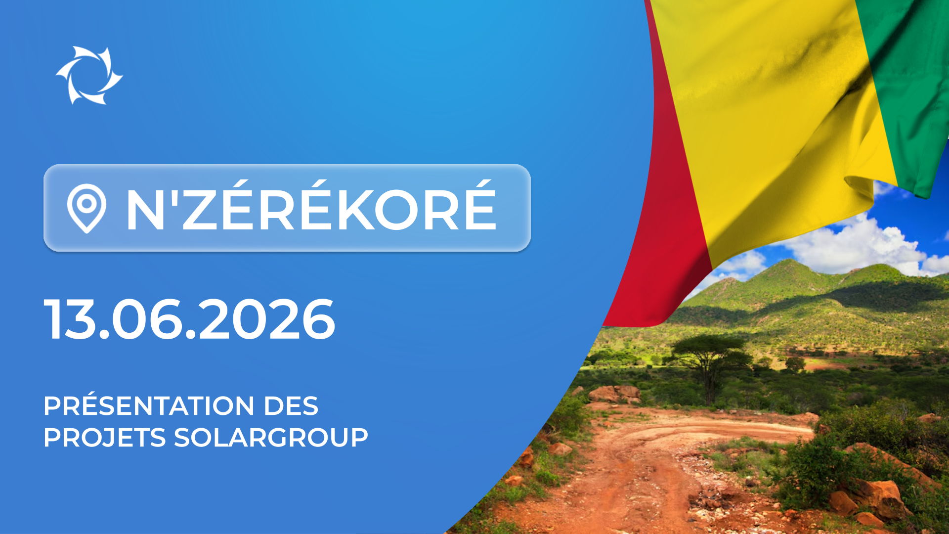 Présentation des projets SOLARGROUP à N'Zérékoré en Guinée