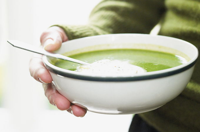 Cream of Spinach Soup
