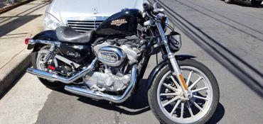 2009 HARLEY-DAVIDSON XL 883L SPORTSTER LOW (BLACK) motorcycle for rent near HONOLULU H, HI