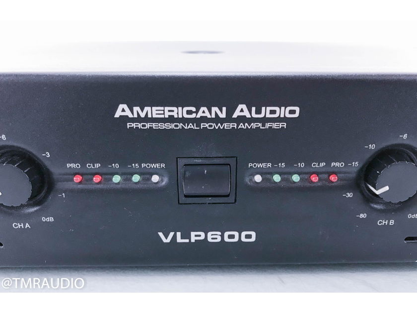 American Audio VLP600 2 Channel Professional Power Amplifier VLP-600 (12982)