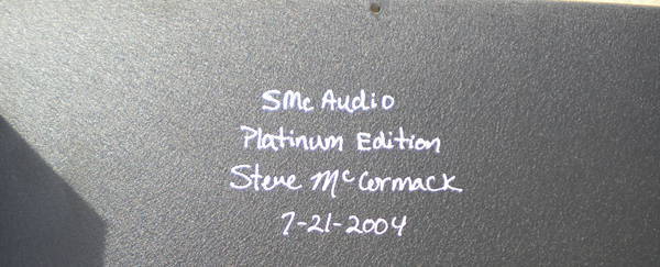 RLD-1 Cover, inside Platinum mod signature with an older date.