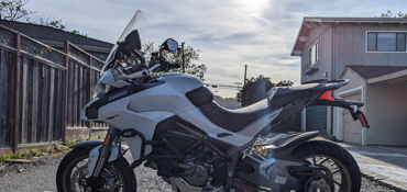 2019 DUCATI MULTISTRADA 1260 S motorcycle for rent near Millbrae, CA