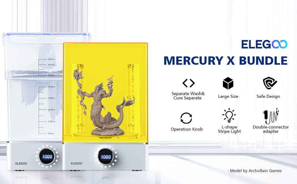 mercury x,wash and cure,wash &amp; cure,wash cure,curing machine resin,resin curing machine,curing machine,herde maskin,herdemaskin,resin herde,resin herdemaskin,resin curing,vask og herd,Mercuryx,elegoo
