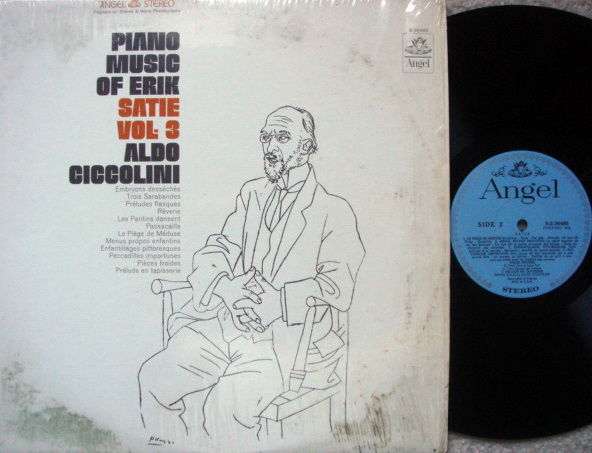 EMI Angel Blue / CICCOLINI,  - Satie Piano Music Vol.3,...