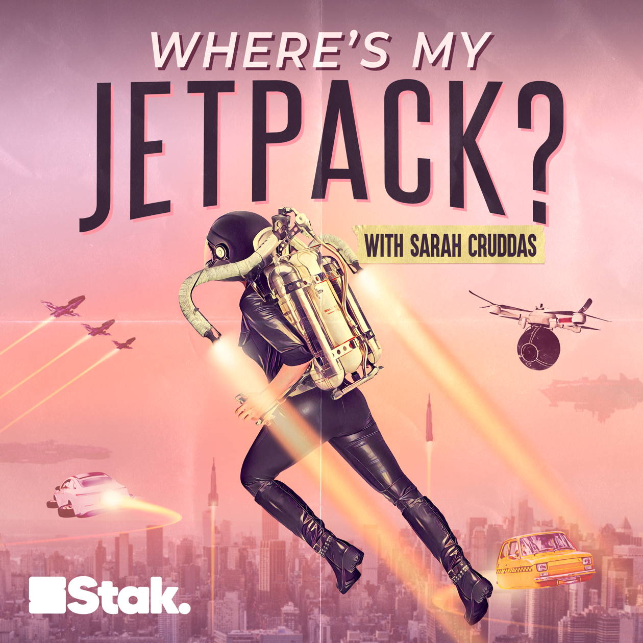 Artwork for the Where's My Jetpack? podcast.