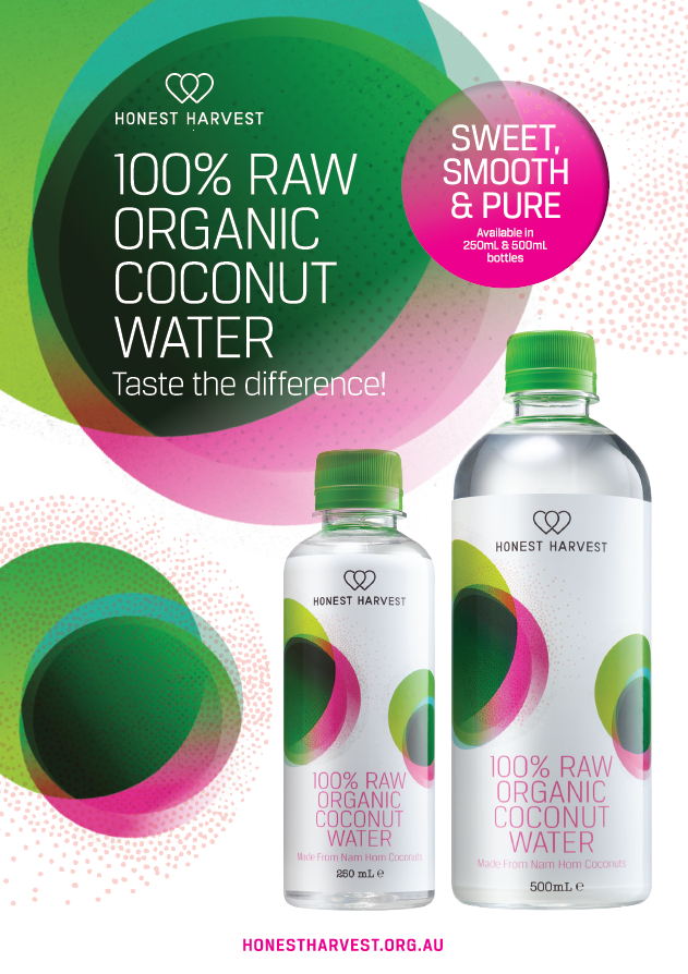 Honest Harvest 100% Raw, Organic Coconut Water - 1 Pallet 250ml Bottles (Labelled) - Image 2