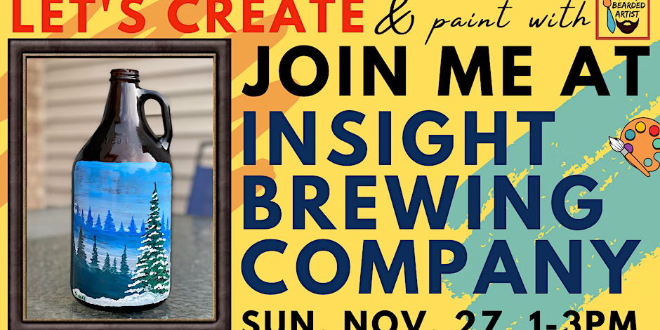 November 27 Paint & Sip at Insight Brewing promotional image