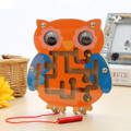 Montessori Magnetic Maze Owl.