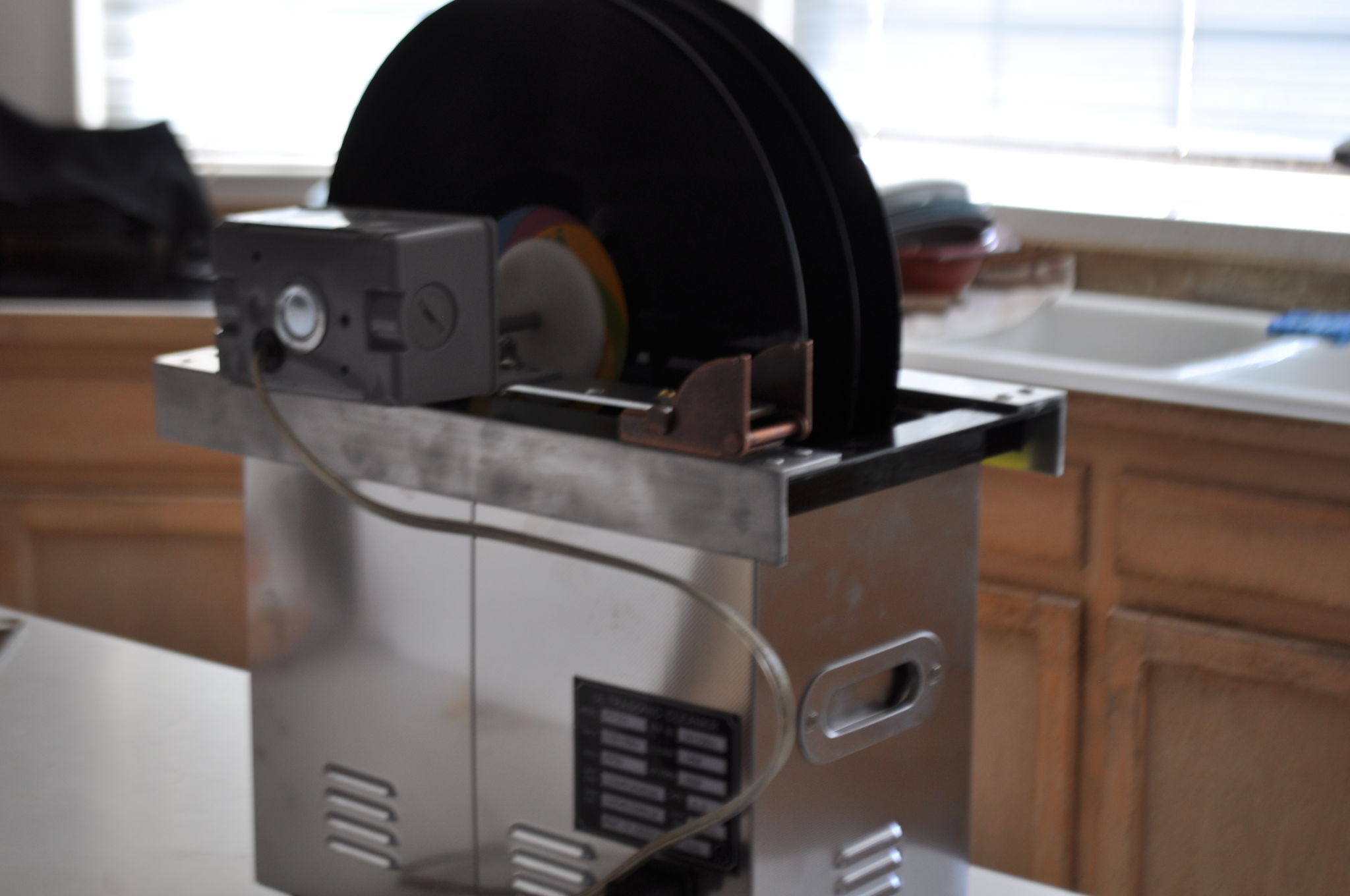 DIY Ultrasonic Record Cleaner