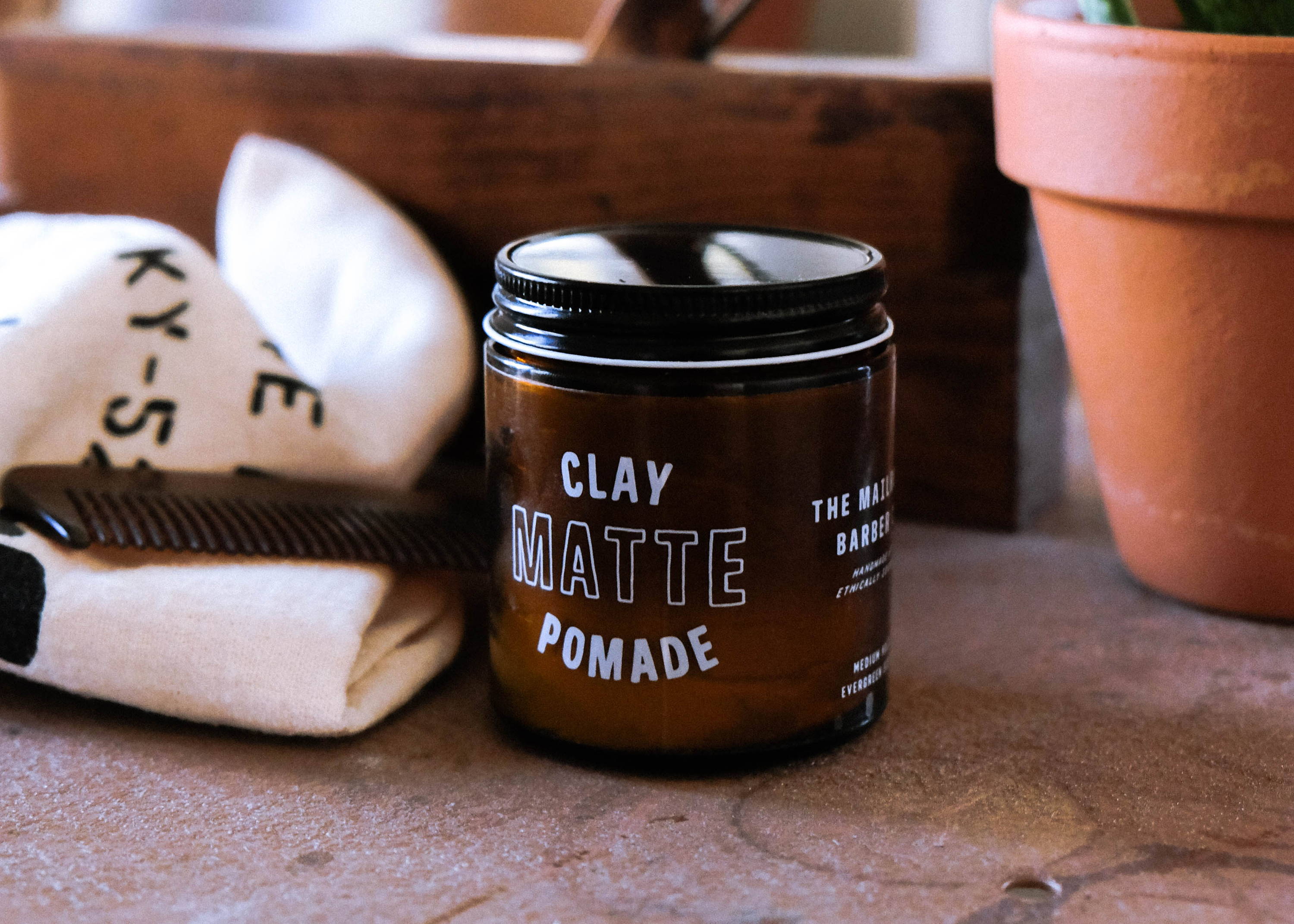 New Matte Clay Pomade