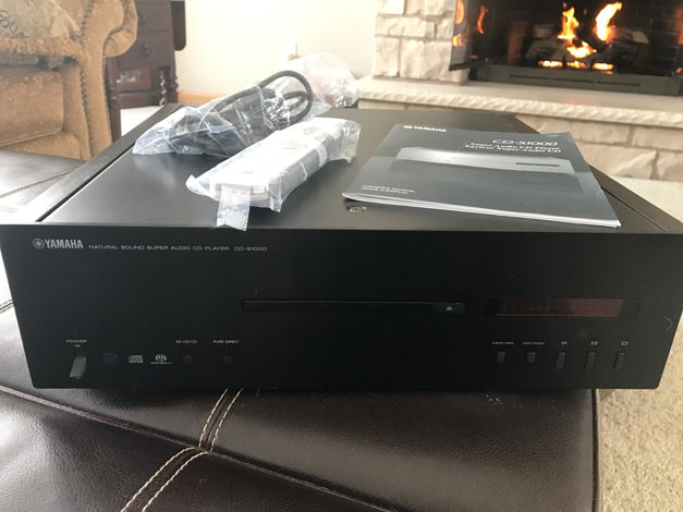 CD-s1000 with manual, remote, original box