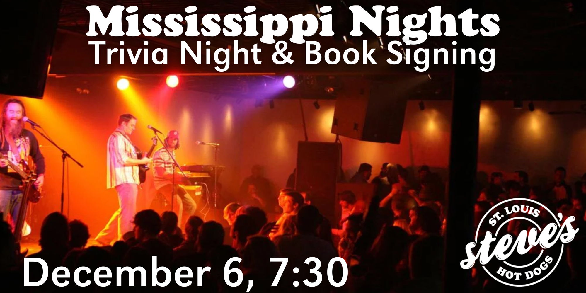 Mississippi Nights Trivia Night & Book Signing promotional image