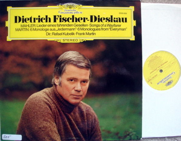 DG / FISCHER DIESAKU-KUBELIK, - Mahler Songs of a Wayfa...
