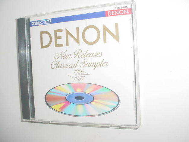 DENON - New Releases Classical Sampler cd 1986 1987