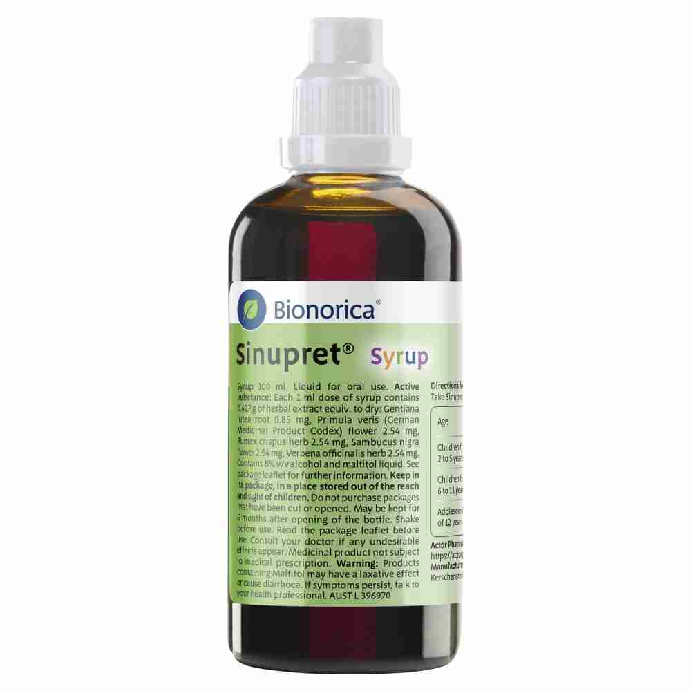Sinupret Syrup 100ml - Image 5
