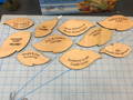 Personalized donor recognition leaves