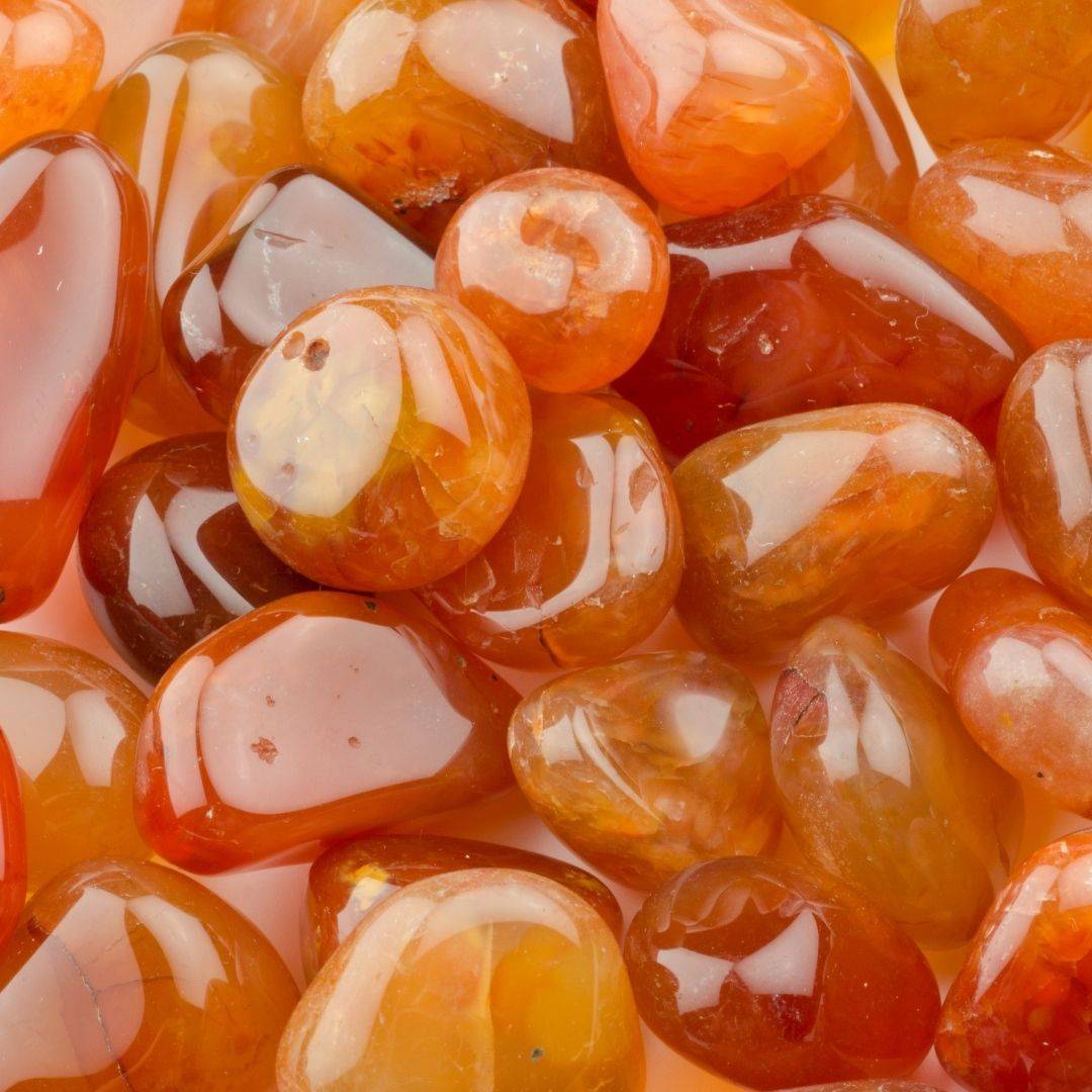 carnelian tumbles Crystal