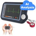 جهاز مراقبة تخطيط القلب / رسم القلب الشخصي من Wellue مع تحليل الذكاء الاصطناعي