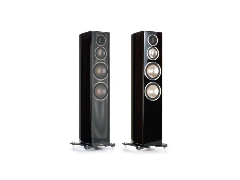 Monitor Audio  GX300 Floorstanding Speakers - Piano Black