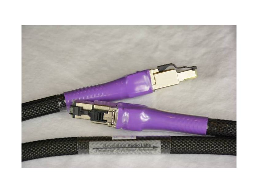 Revelation Audio Labs Prophecy CryoSilver Reference CAT 7+ i2s digital link cable